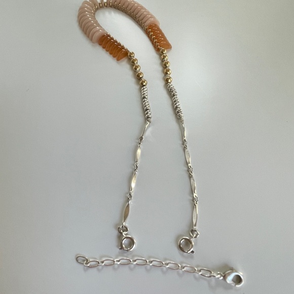 Stella & Dot Mixed Metal and Colored Stones Necklace - Picture 4 of 9